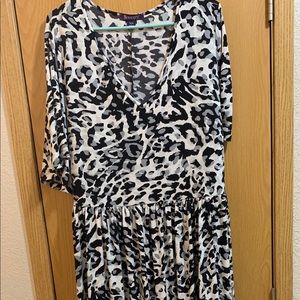 Animal Print Roamons Maxi Dress